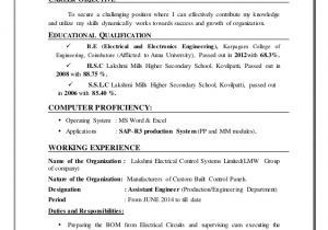 Production Engineer Resume Process Engineer and Production Engineer