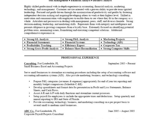 Professional Business Resume Business Resume Sample Free Resume ...