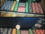 Professional Card Table and Chairs Piatnik Pokerkoffer 500 Chips