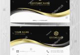 Professional Dj Business Card Design Luxury and Elegant Black Gold Business Cards Template On