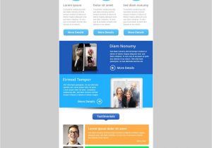 Professional Email Newsletter Templates Central Responsive Email Newsletter Template Marketing