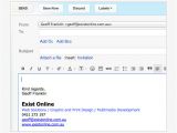 Professional Email Templates for Gmail Gmail Signature Template Template Business