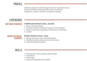 Professional Engineer Resume Professional software Engineer Resume Templates by Canva