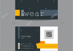 Professional Font for Name Card Professional Business Card Design Template Stock Vector Art