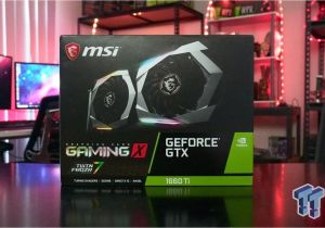 Professional Graphics Card Vs Gaming Msi Geforce Gtx 1660 Ti Gaming X Ventus Xs Review Tweaktown