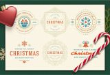 Professional Happy New Year Card Christmas Retro Design Bundle Affiliate Photoshop