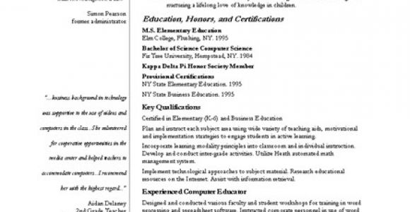 Professional Job Resume Template Professional Teaching Job Resume Template for All Teachers