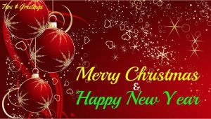 Professional New Year Greeting Card Merry Christmas and Happy New Year Greetings for Everyone