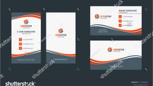 Professional organizer Business Card Ideas Double Sided Creative Business Card Template Portrait and