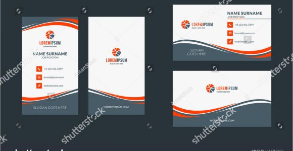 Professional organizer Business Card Ideas Double Sided Creative Business Card Template Portrait and