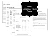 Professional organizer Contract Template Client forms for Professional organizers Time to organize