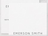 Professional Photo for Business Card Black Line Simple Minimalist Professional White Square