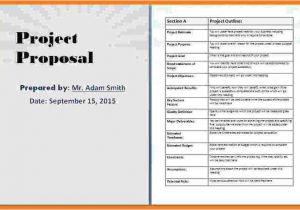 Professional Proposal Templates Microsoft Word 4 Business Proposal Template Microsoft Word Project