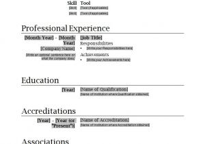 Professional Resume Word Template Writing A Professional Resume Templates Resume Template