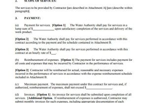Professional Services Contract Templates Free 16 Service Contract Templates Word Pages Google Docs