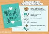 Professional Thank You Card Ideas Employee Thank You Letter Examples