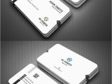 Professional Visiting Card Design Sample John Smith Simple Business Card Corporate Identity Template