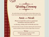 Professional Wedding Invitation Card Design Free Kankotri Card Template with Images Printable