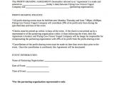 Profit Share Contract Template Sample Profit Sharing Agreement 12 Examples format