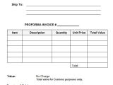 Proforma Invoice Email Template 15 Proforma Invoice Templates Download Free Documents