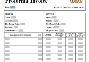 Proforma Invoice Email Template Word Invoice Sample 11 Documents In Word