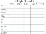 Progress Charts Templates No More Excuses 12 Week Challenge No Excuse Mom