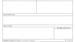 Project Acceptance form Template Project Review and Acceptance Process