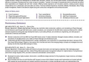 Project Architect Resume Sample Example Project Architect Resume Http topresume Info