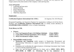 Project Engineer Resume Oil and Gas Resume Expediting Inspection Engineer Oil Gas