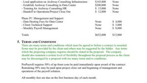 Project Management Fee Proposal Template Project Management Proposal Template In Word and Pdf