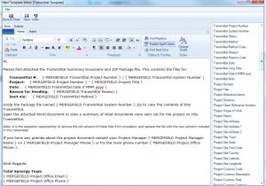 Project Manager Email Templates Transmittal Email Template