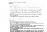 Project Manager Job Application Resume Application Project Manager Resume Samples Velvet Jobs