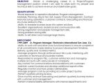 Project Manager Objective Resume Samples 223 Best Images About Riez Sample Resumes On Pinterest