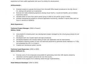 Project Manager Objective Resume Samples Project Management Objective Resume the Best Resume