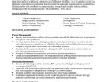 Project Manager Resume Sample Sample Resumes for Project Managers Sample Resumes