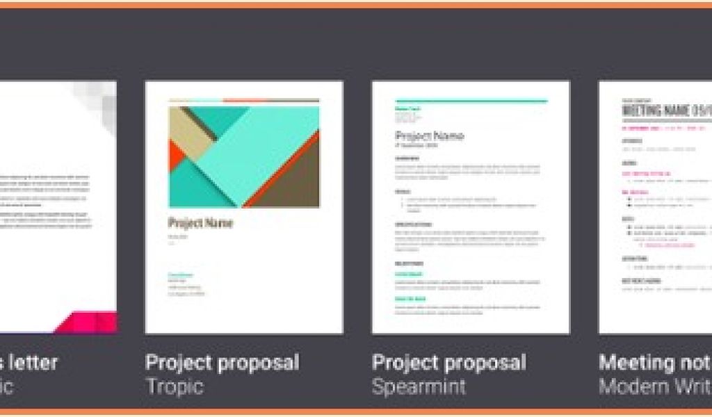 Project Proposal Template Google Docs 3 Google Docs Project Proposal 