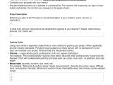 Project Proposal Template Word 2010 Project Proposal Outline Pdf Proposals for Funding