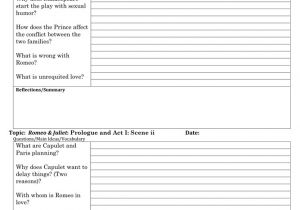 Prologue Template Cornell Notes Template In Word and Pdf formats