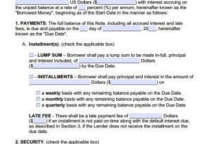 Promissory Note Template Arizona Free Promissory Note Template Adobe Pdf Microsoft Word