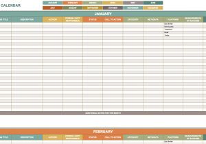 Promo Calendar Template 12 Month Promotional Calendar Template Templates