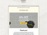 Promo Email Template Email Newsletter Template Mailchimp Compatible HTML Coded