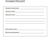 Proof Of Payment Receipt Template 10 Best Images Of Proofs Of Payments Receipts Templates