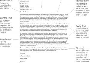 Proper Spacing for A Cover Letter Cover Letter format Creating An Executive Cover Letter