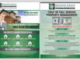 Property Management Flyer Template 8 1 2 X 11 Mailer Flyer for Property Management Firm by