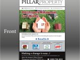 Property Management Flyer Template Upmarket Elegant Property Management Flyer Design for A