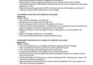 Property Manager Resume Sample Apartment Manager Resume Samples Velvet Jobs