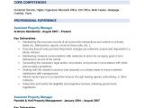 Property Manager Resume Sample assistant Property Manager Resume Samples Qwikresume