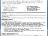 Property Manager Resume Sample Commercial Property Manager Resume Templates System