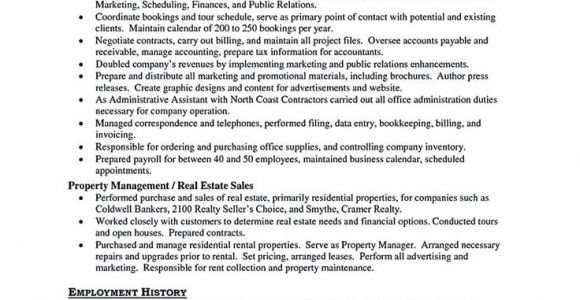 Property Manager Resume Sample Property Manager Resume Should Be Rightly Written to