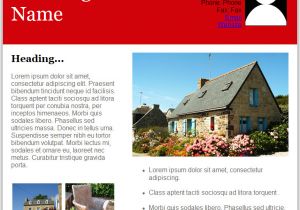 Property Newsletter Template Email Templates for Real Estate Newsletters and Marketing